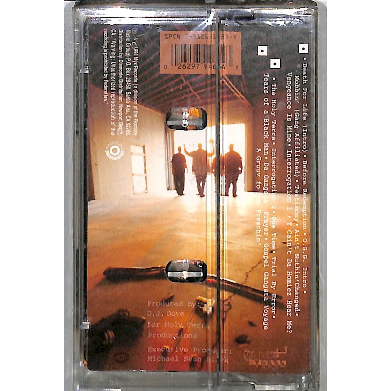 Gang Affiliated: "Gospel Gangstas" 1994 Brand New Sealed Cassette