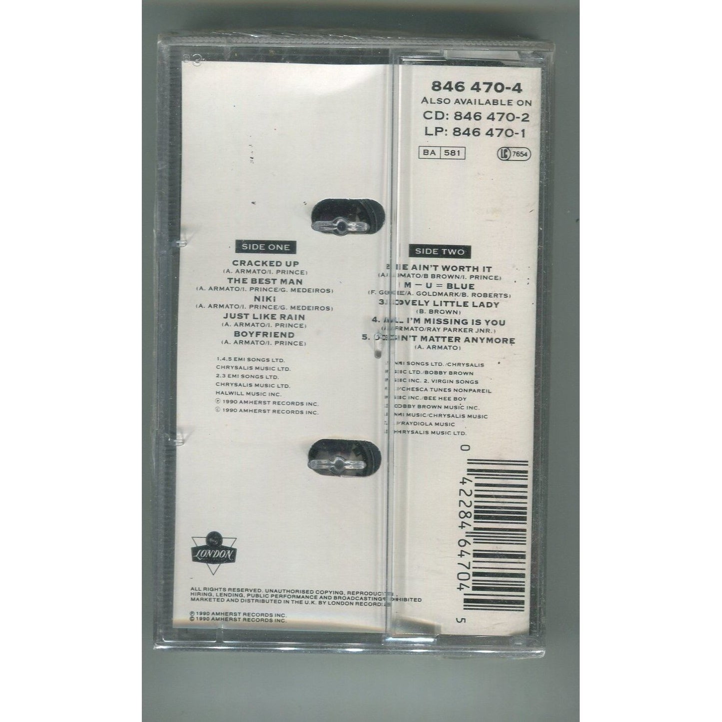 Glenn Medeiros Cassette Tape NEW SEALED UNUSED