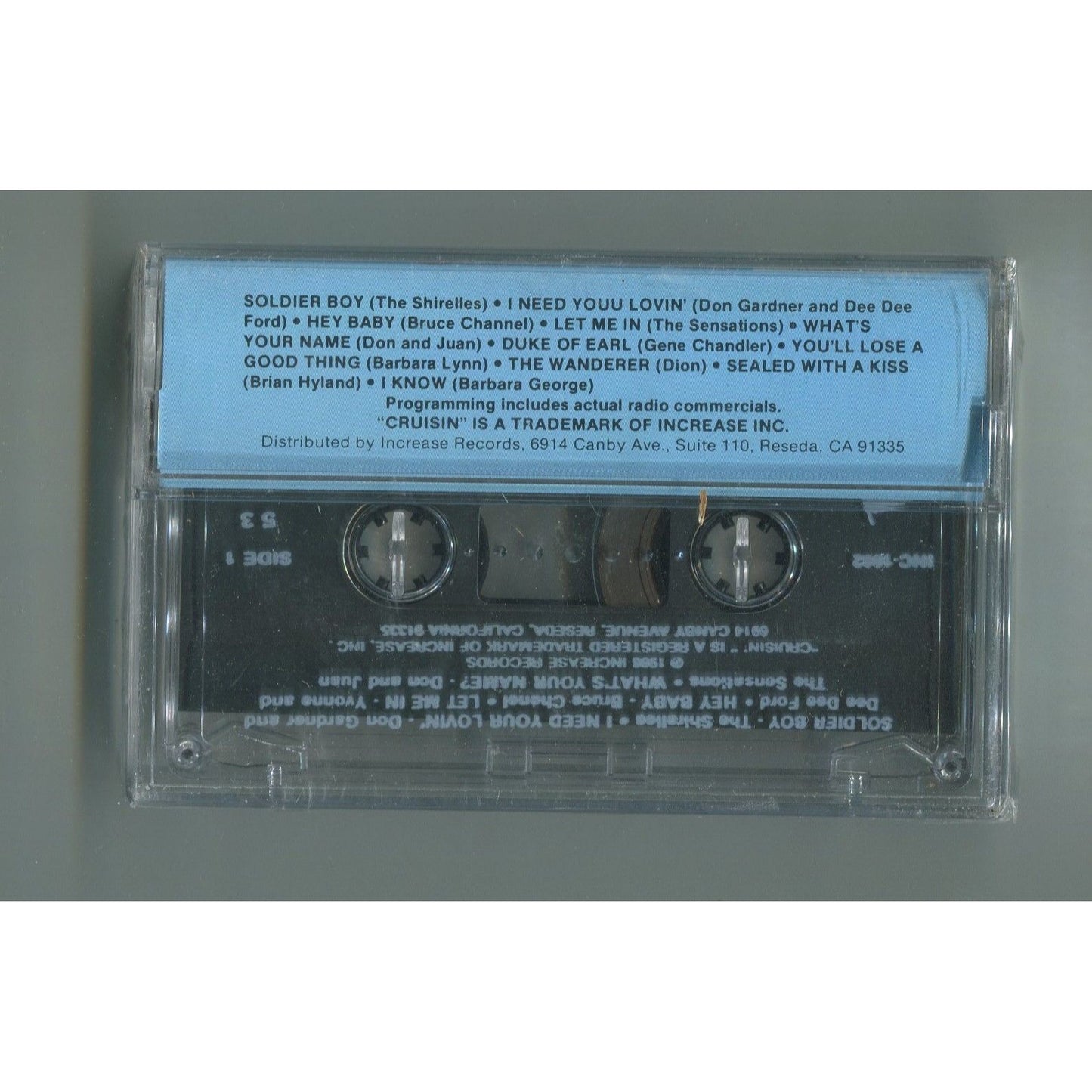 Cruisin' 1962 Cassette Tape NEW SEALED UNUSED