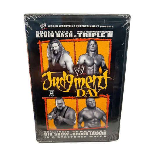 WWE Judgment Day 2003 DVD BRAND NEW SEALED Nash Triple H Big Show Brock Lesnar