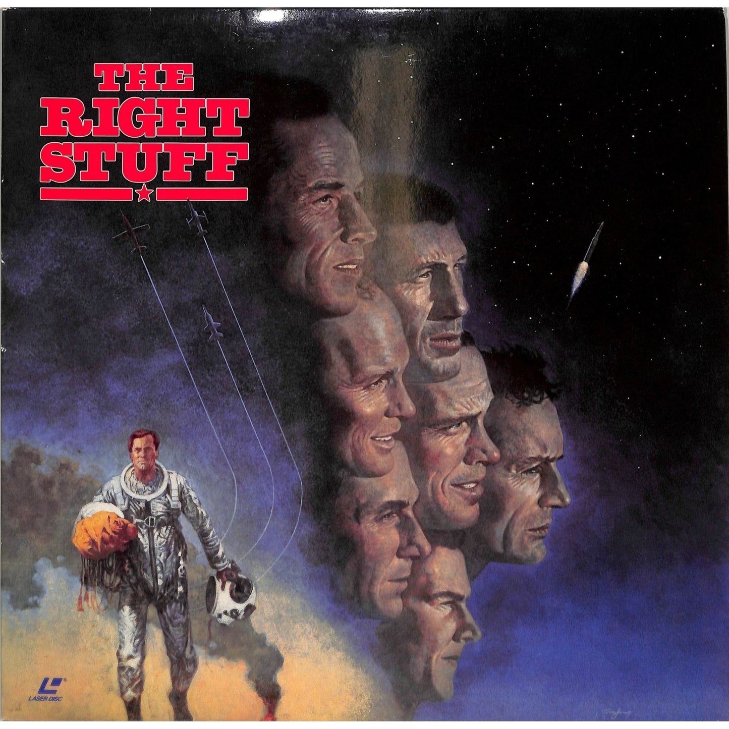 The Right Stuff (1983) Laserdisc