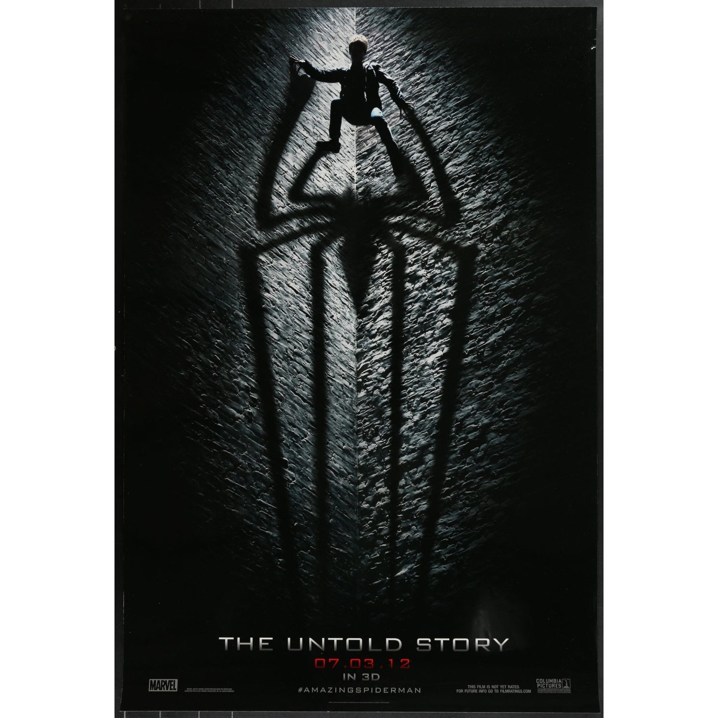 The Amazing Spider-Man (2012) Original Double-sided Movie Poster Rolled 27x40