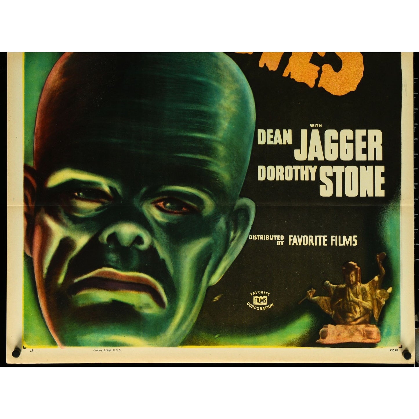 REVOLT OF THE ZOMBIES (Re-release from 1947) Original 27x41 Movie Poster