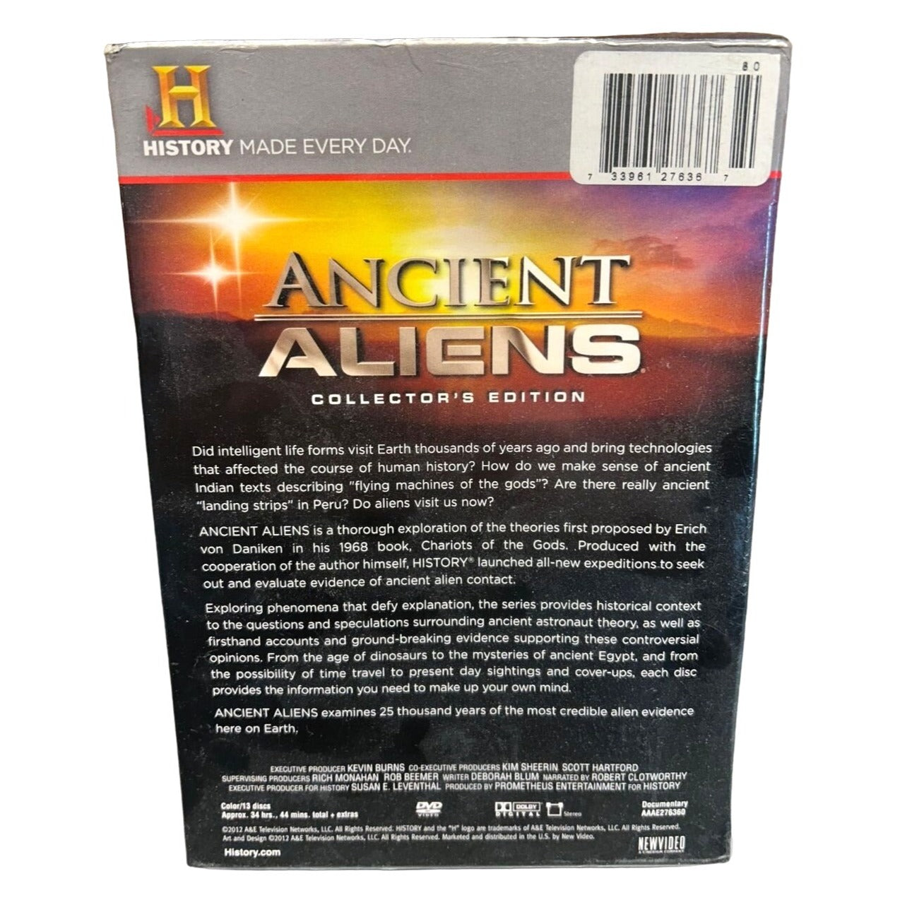 Ancient Aliens Collector's Edition DVD Set History Channel BRAND NEW SEALED