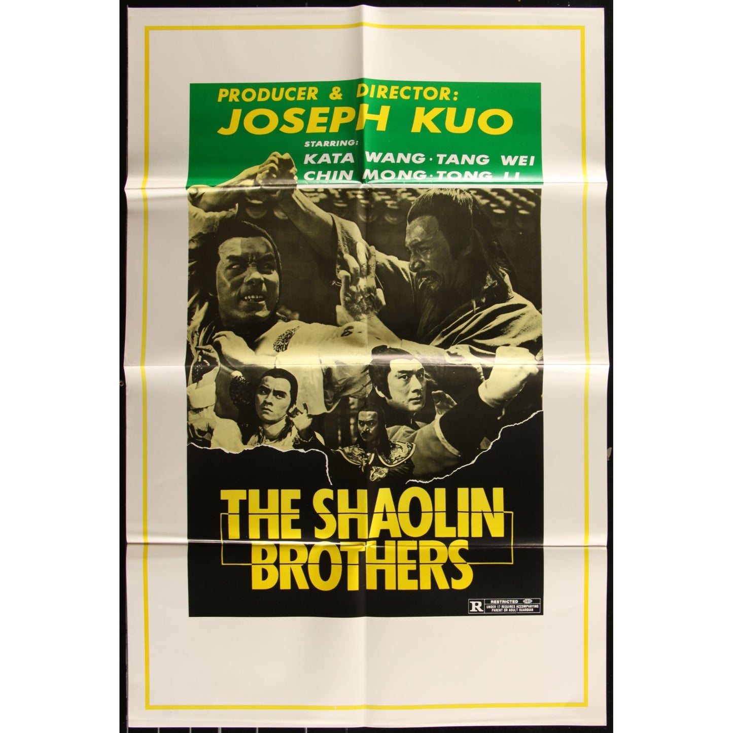 LOT OF 21 KUNG FU ONE-SHEETS 1970s Orig. 27x41 Folded Martial Arts Movies EM2A1