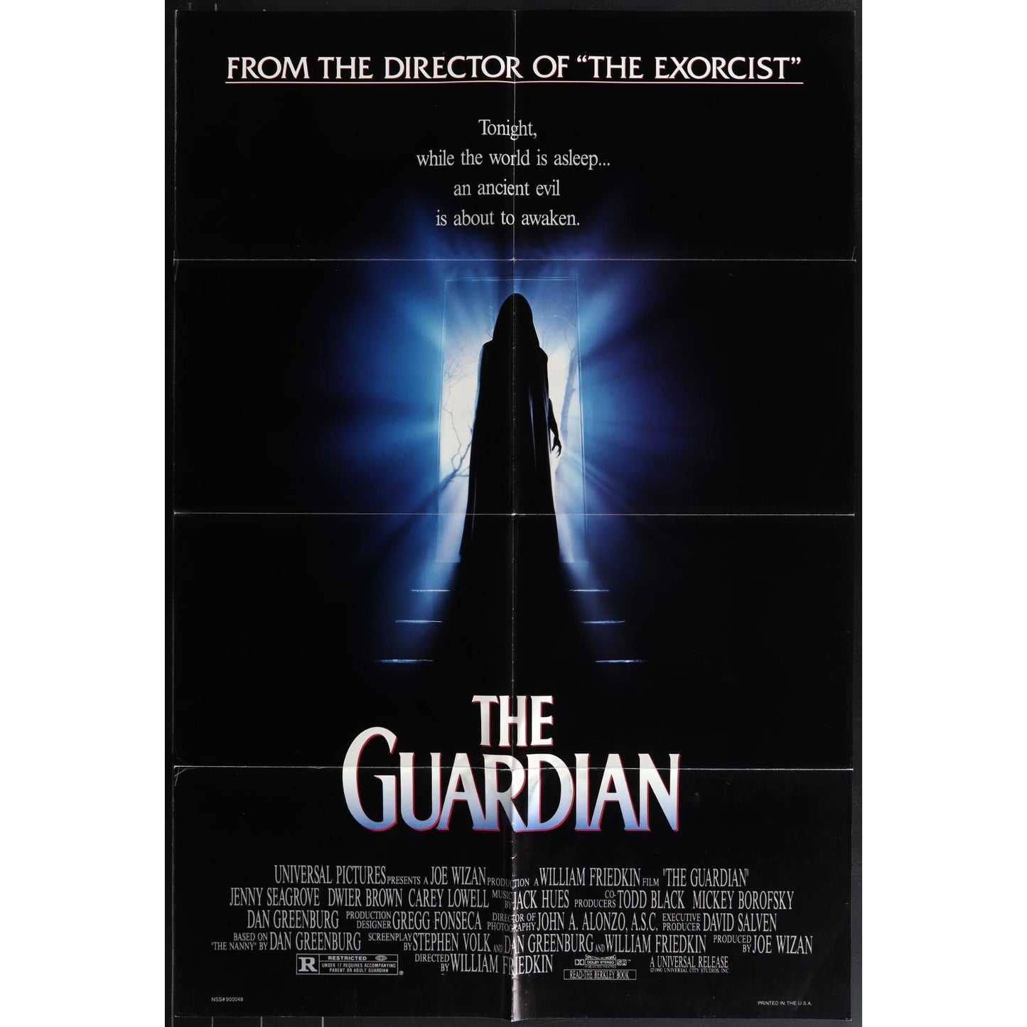 The Guardian (1990) Original Movie Poster Folded 27x41 Double Sided EM4-157