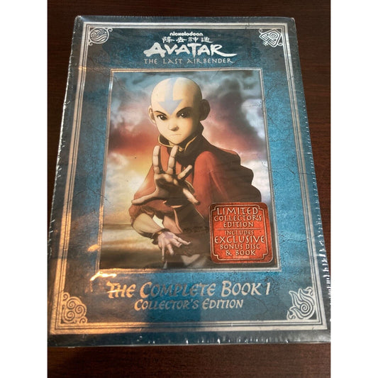 Avatar The Last Airbender: The Complete Book 1 DVD Collector's Edition BRAND NEW