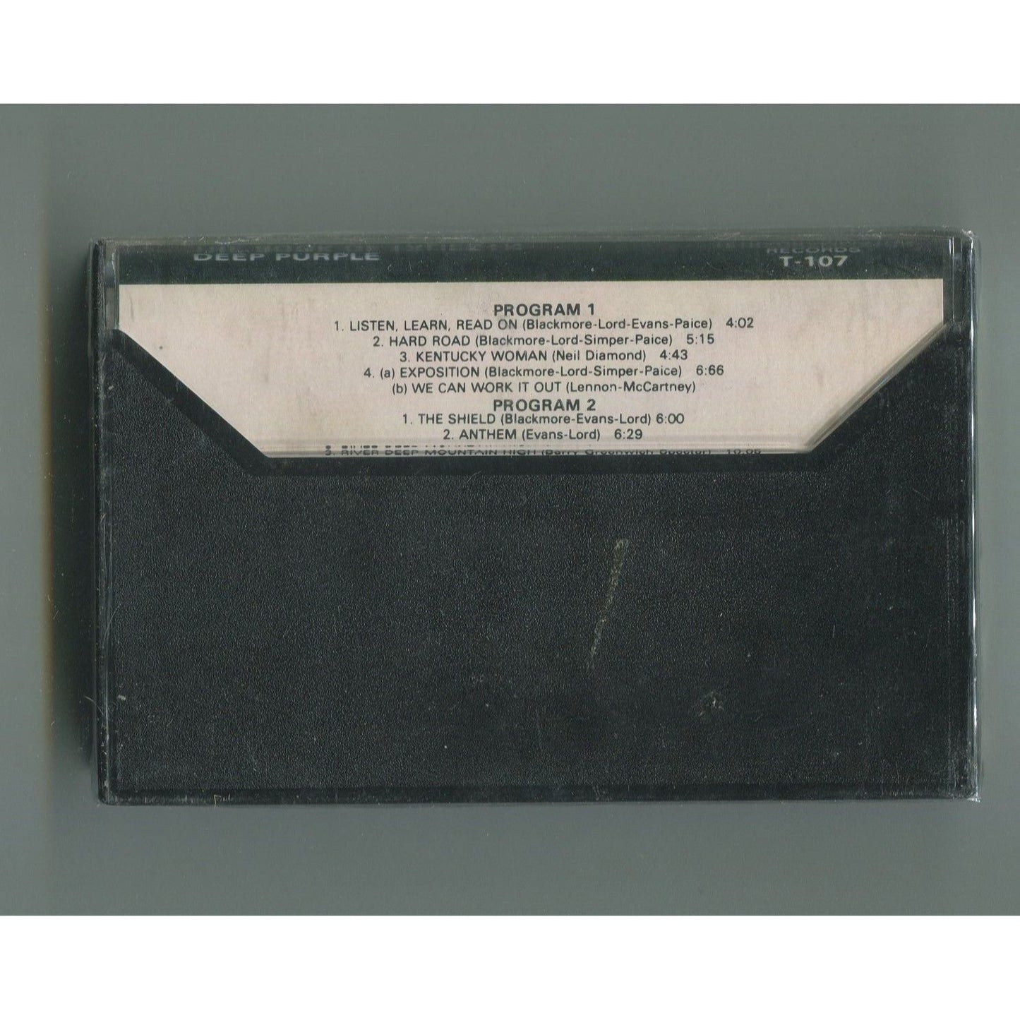 Deep Purple The Book of Taliesyn Cassette Tape NEW SEALED UNUSED