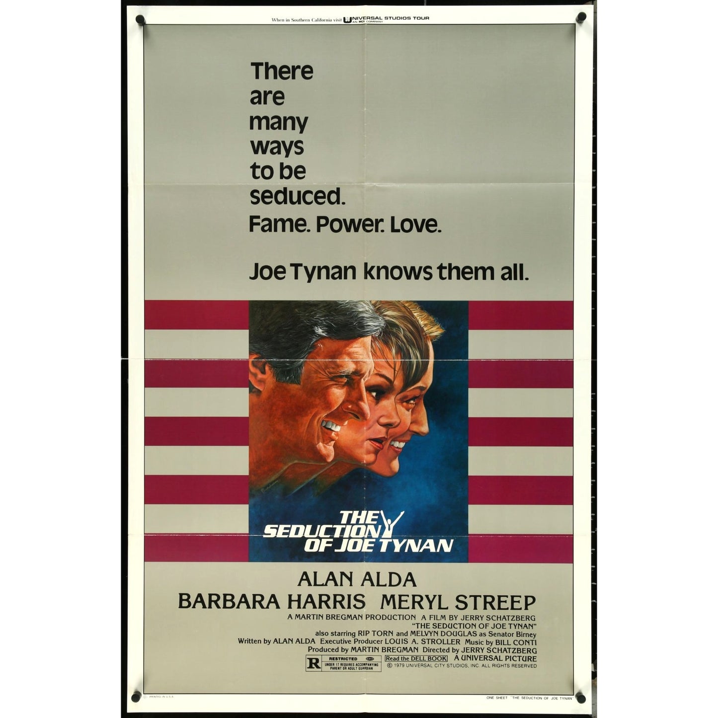 The Seduction of Joe Tynan (1979) Orig. Movie Poster Alan Alda 27x41 EM1A65