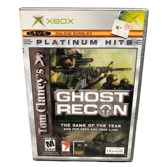 Tom Clancy's Ghost Recon Xbox Platinum Hits 2001 BRAND NEW SEALED 008888510048