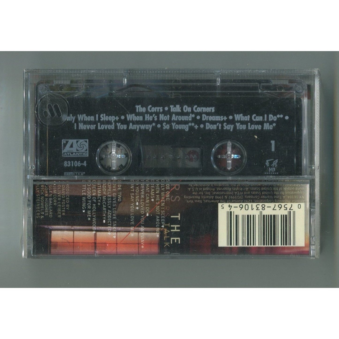 The Corrs Talk On Corners Cassette Tape NEW SEALED UNUSED