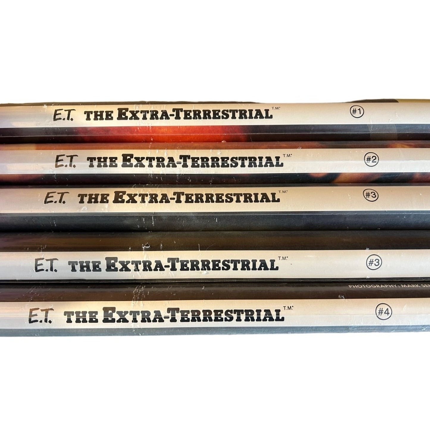 E.T. The Extra Terrestrial Lot of 5 Promo Posters Universal City Studios QA11