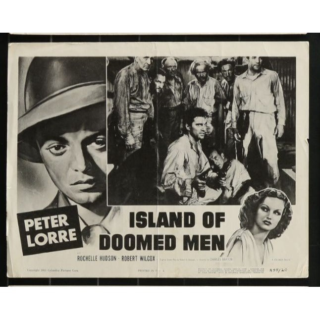 Island of Doomed Men (1940) Original Lobby Card Movie Poster 11x14