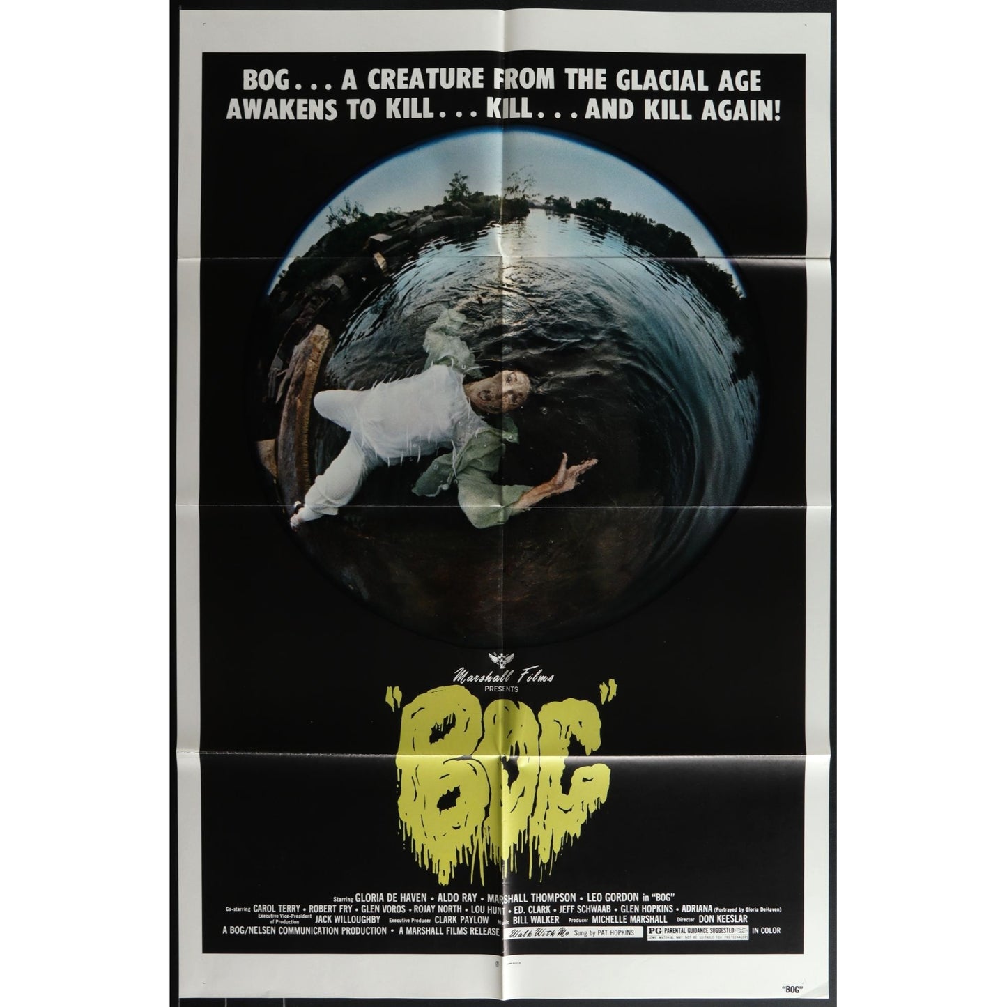 Bog (1979) Original Movie Poster Folded 27x41EM8-467