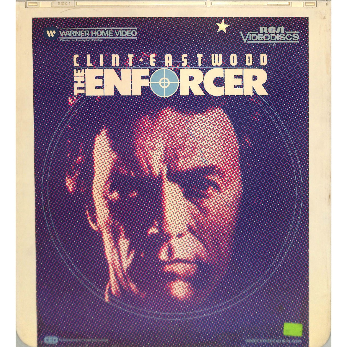 The Enforcer (1976) Vintage CED Videodisc