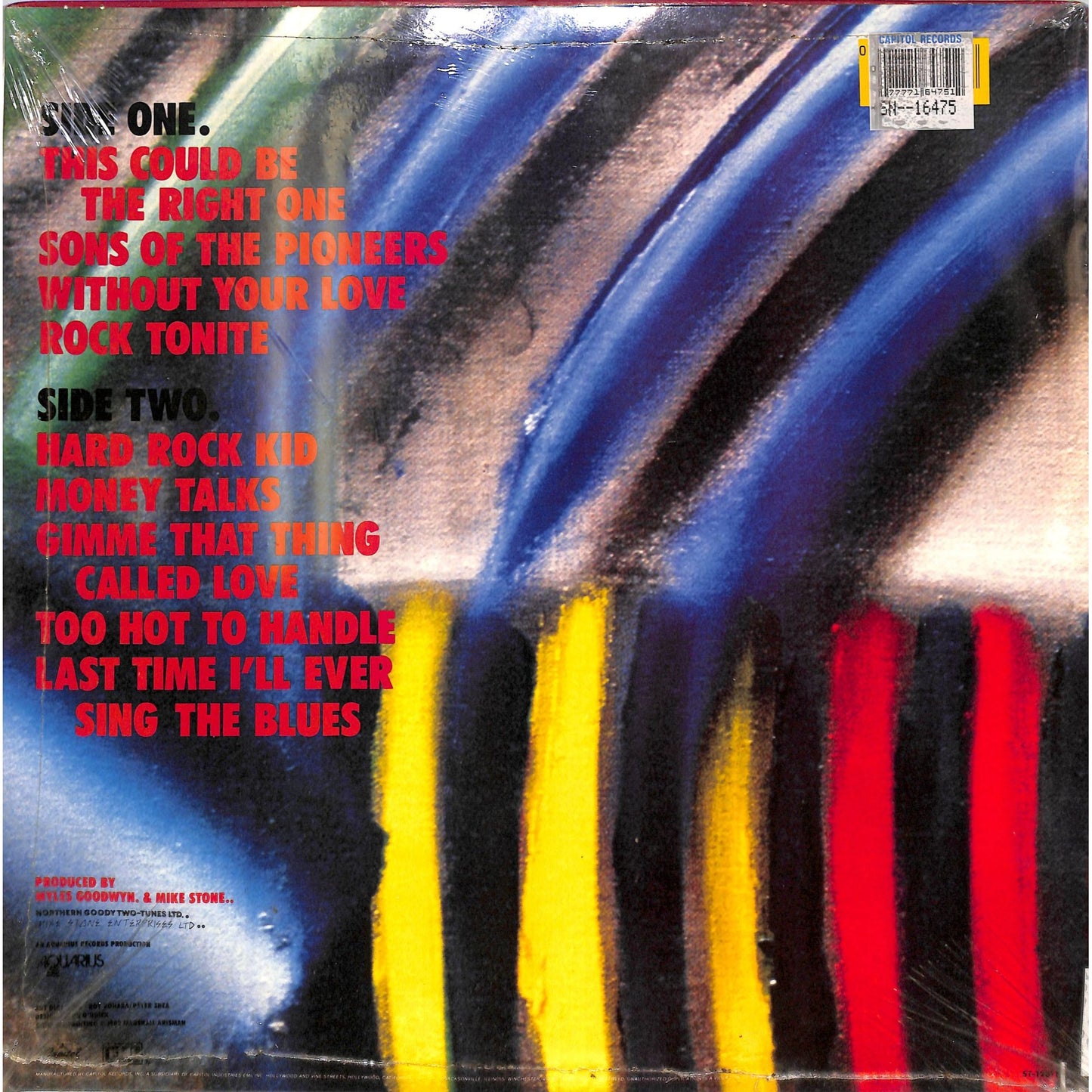 April Wine - Animal Grace Vinyl Record ST-12311