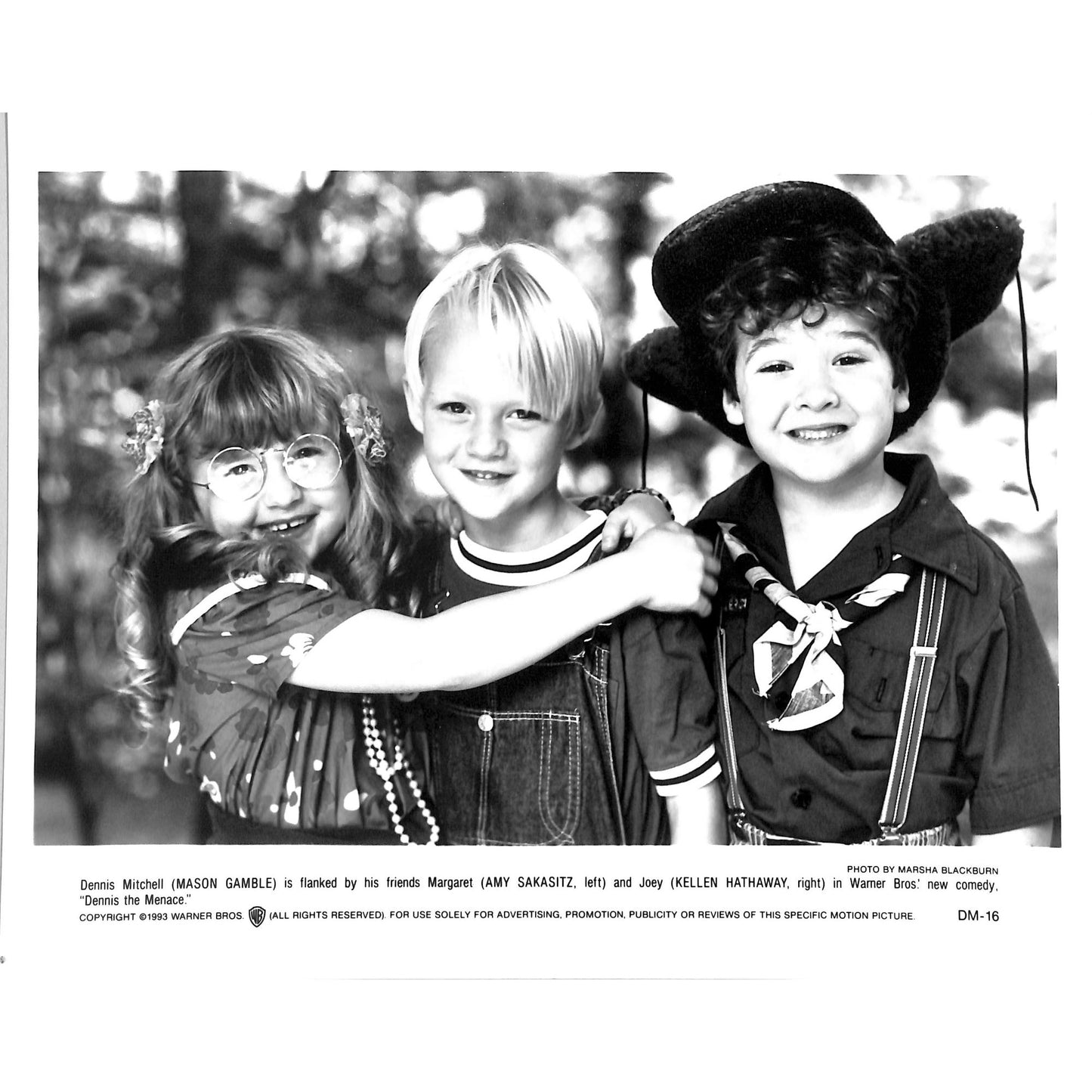 Dennis the Menace (1993) 4 Movie Still Set 8x10