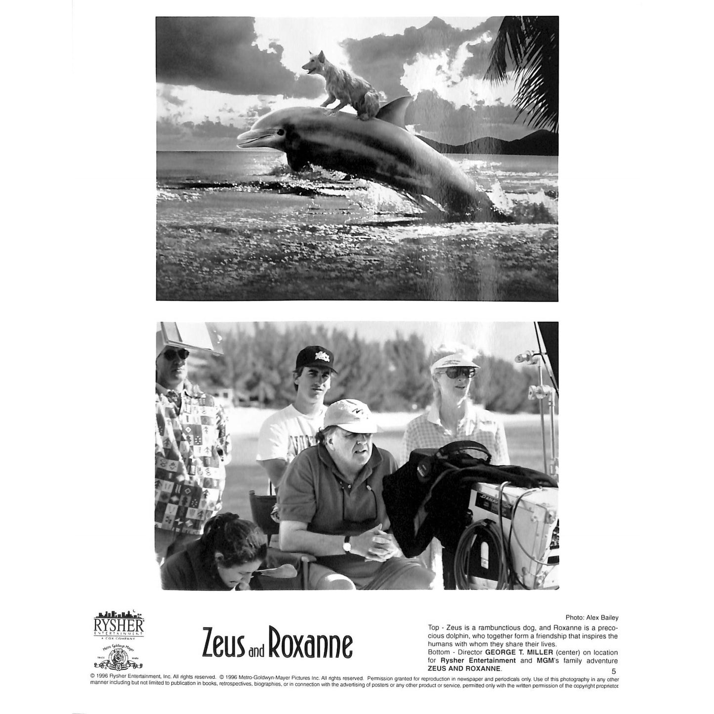 Zeus and Roxanne (1997) Movie Still Full Set 8x10