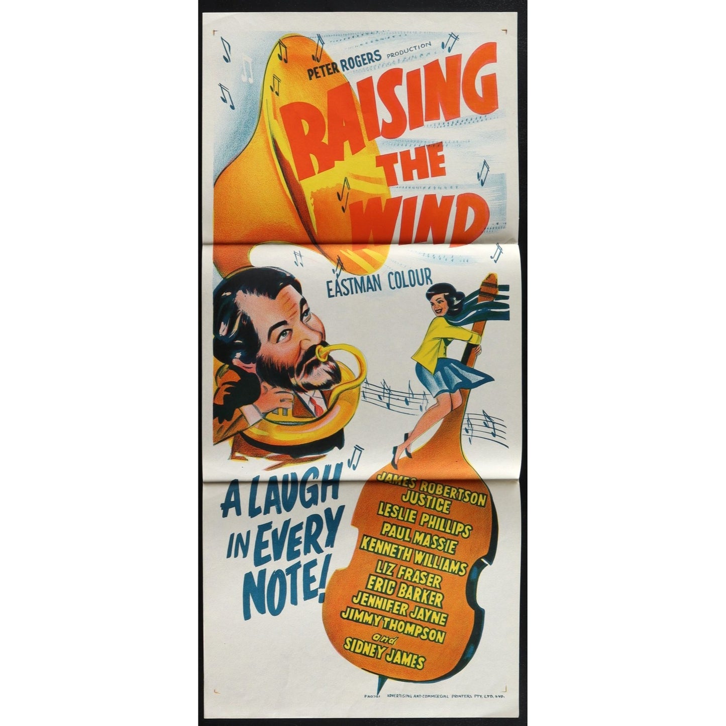 Roommates (1961) Original Australian Daybill Movie Poster