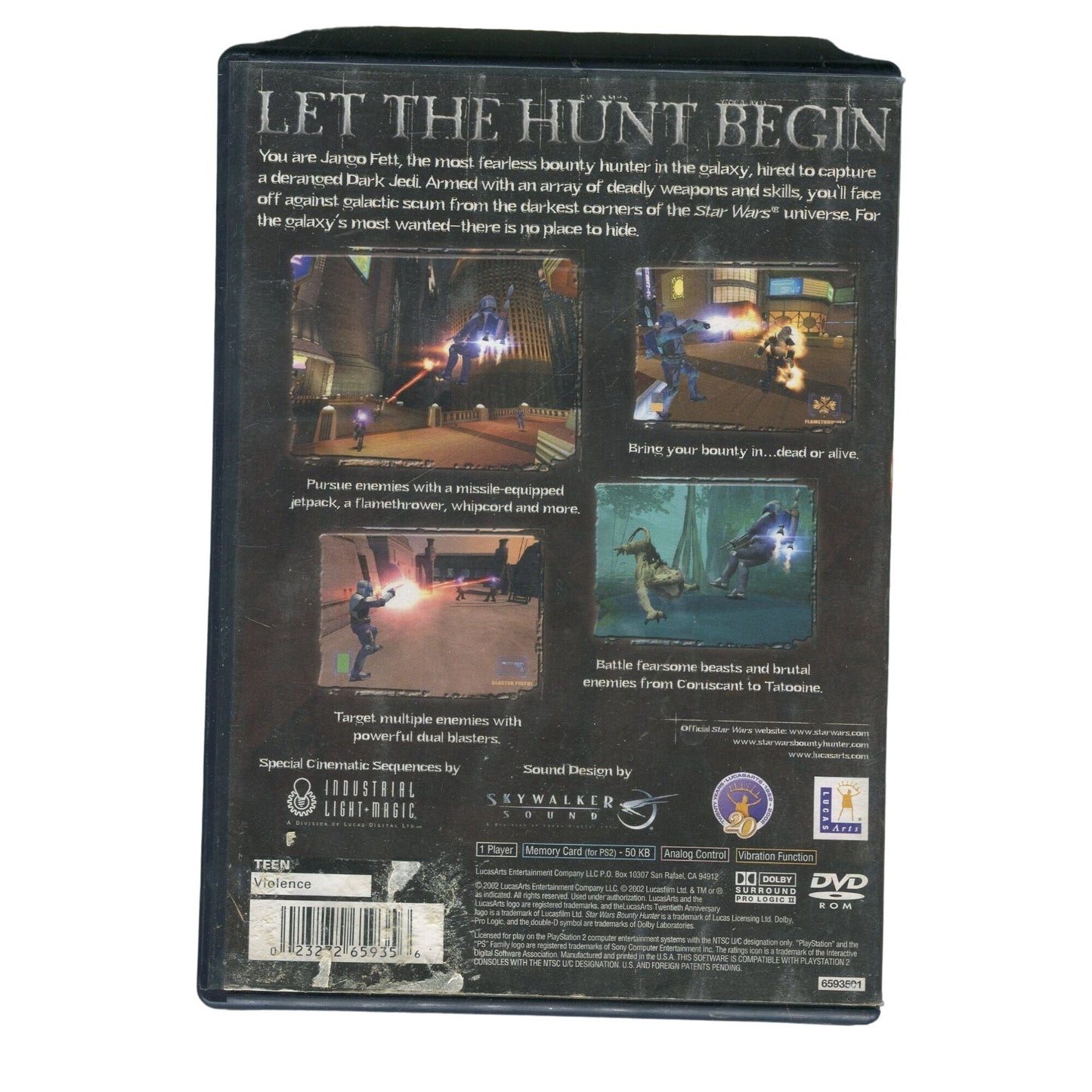 Star Wars: Bounty Hunter PlayStation 2