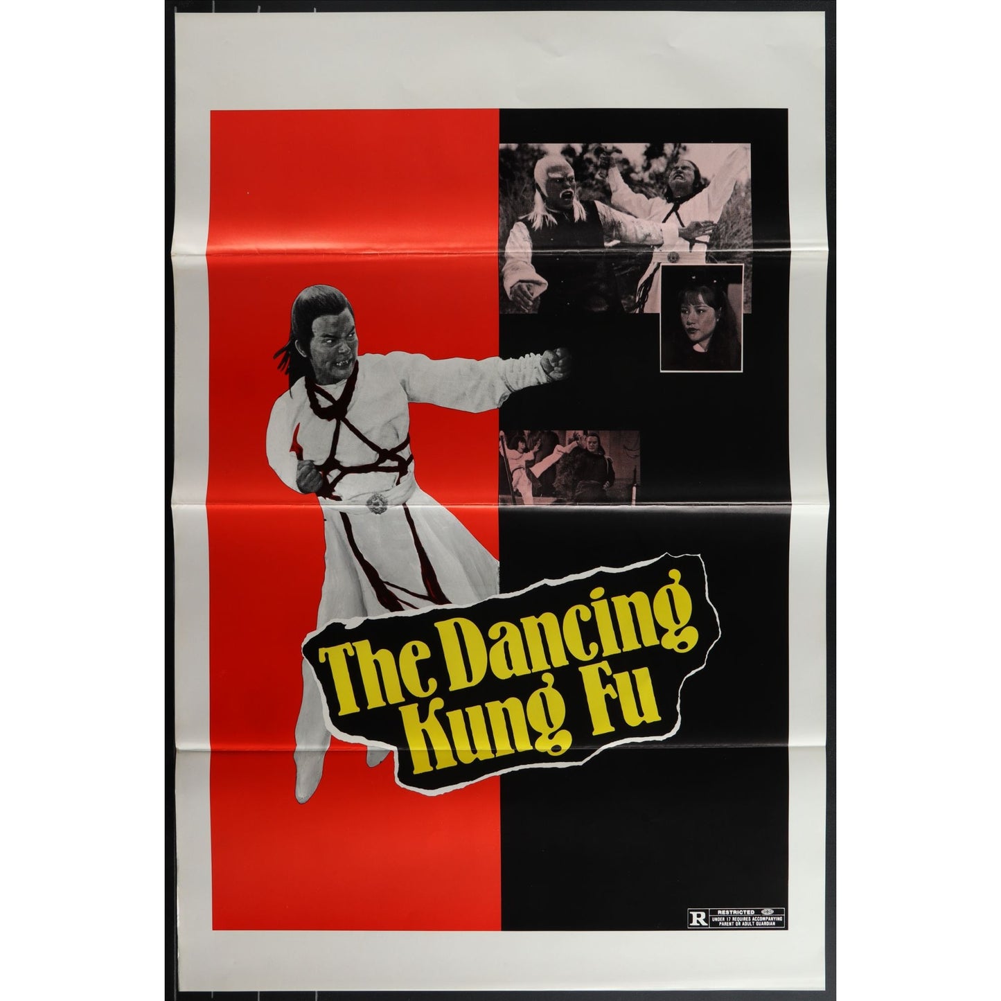 Collection of 31 Kung-Fu Martial Arts Tri-Folded Original Movie Posters