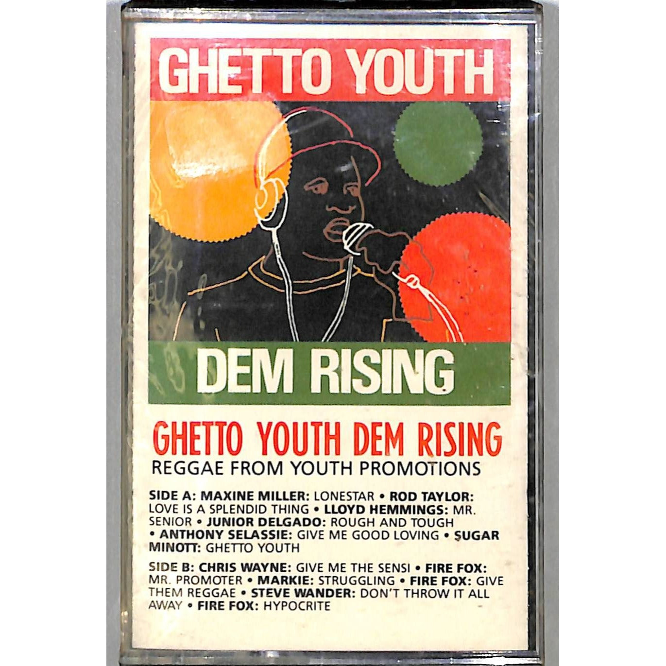 Various Artists - Ghetto Youth Dem Rising (1988) BRAND NEW SEALED Cassette