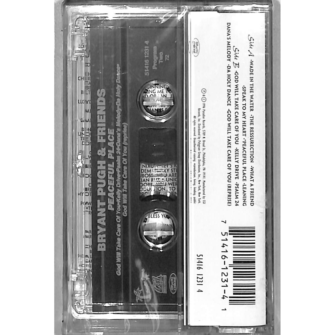 Bryant Pugh And Friends – Peaceful Place (1996) Brand New sealed Cassette