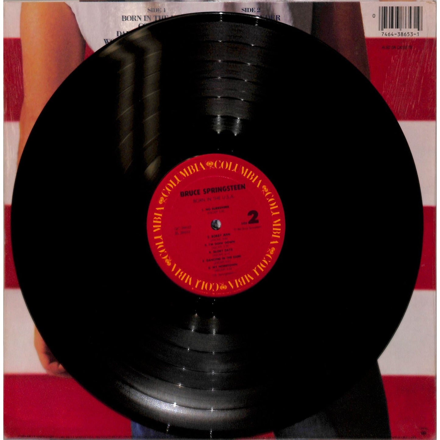 Bruce Springsteen - Born in the U.S.A. Vinyl Record QC 38653