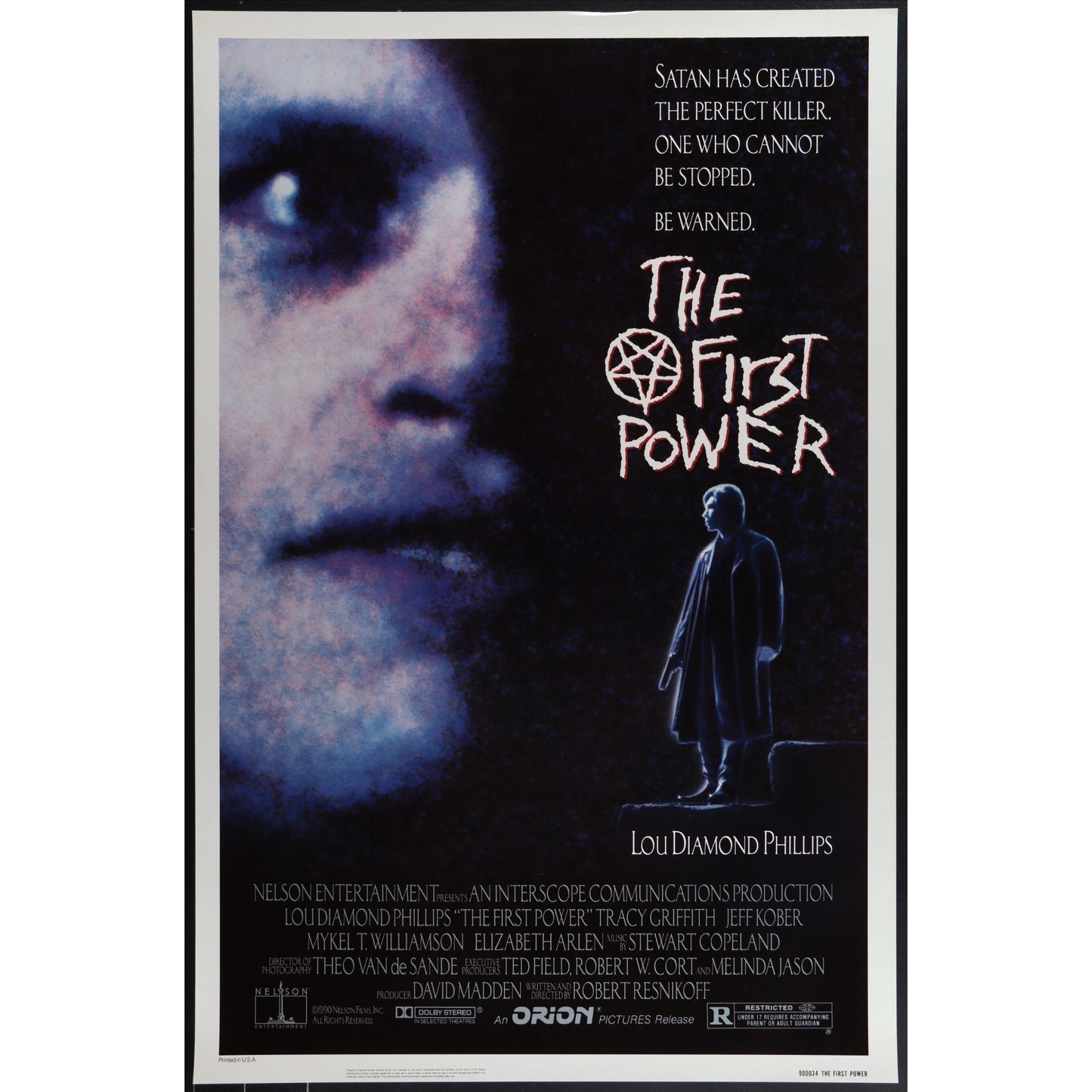 The First Power (1990) Original Movie Poster Rolled 27x40