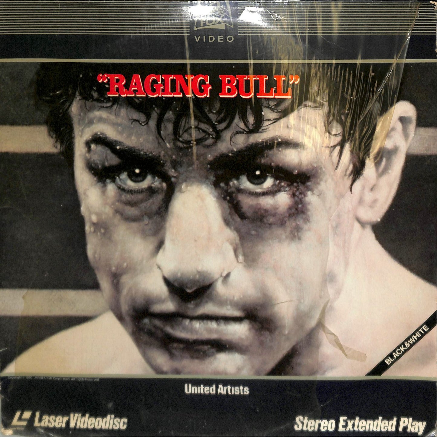 Raging Bull (1980) Laserdisc