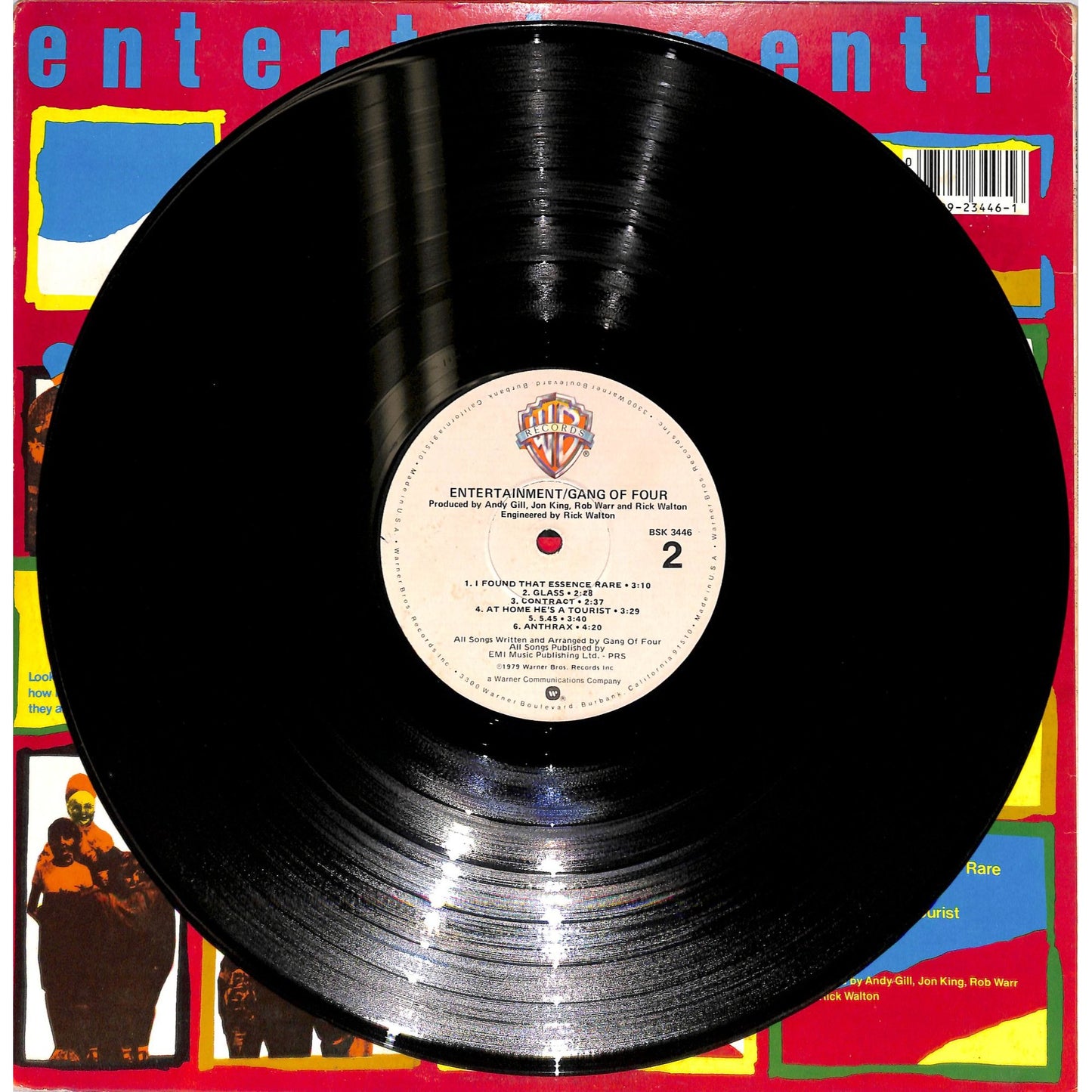 Gang of Four - Entertainment! Vinyl Record BSK 3446