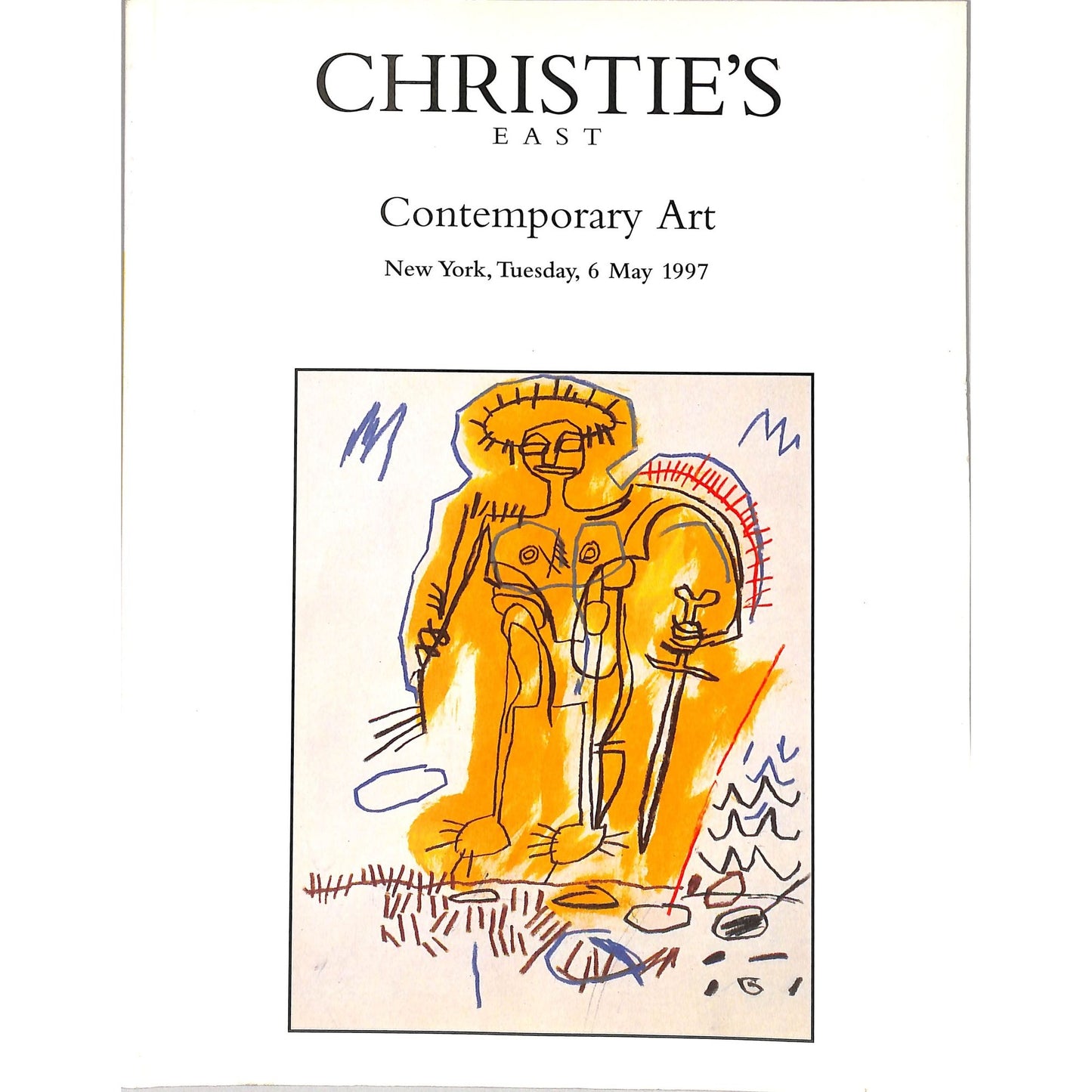 Christie's Contemporary Art May 6, 1997 Auction Catalog