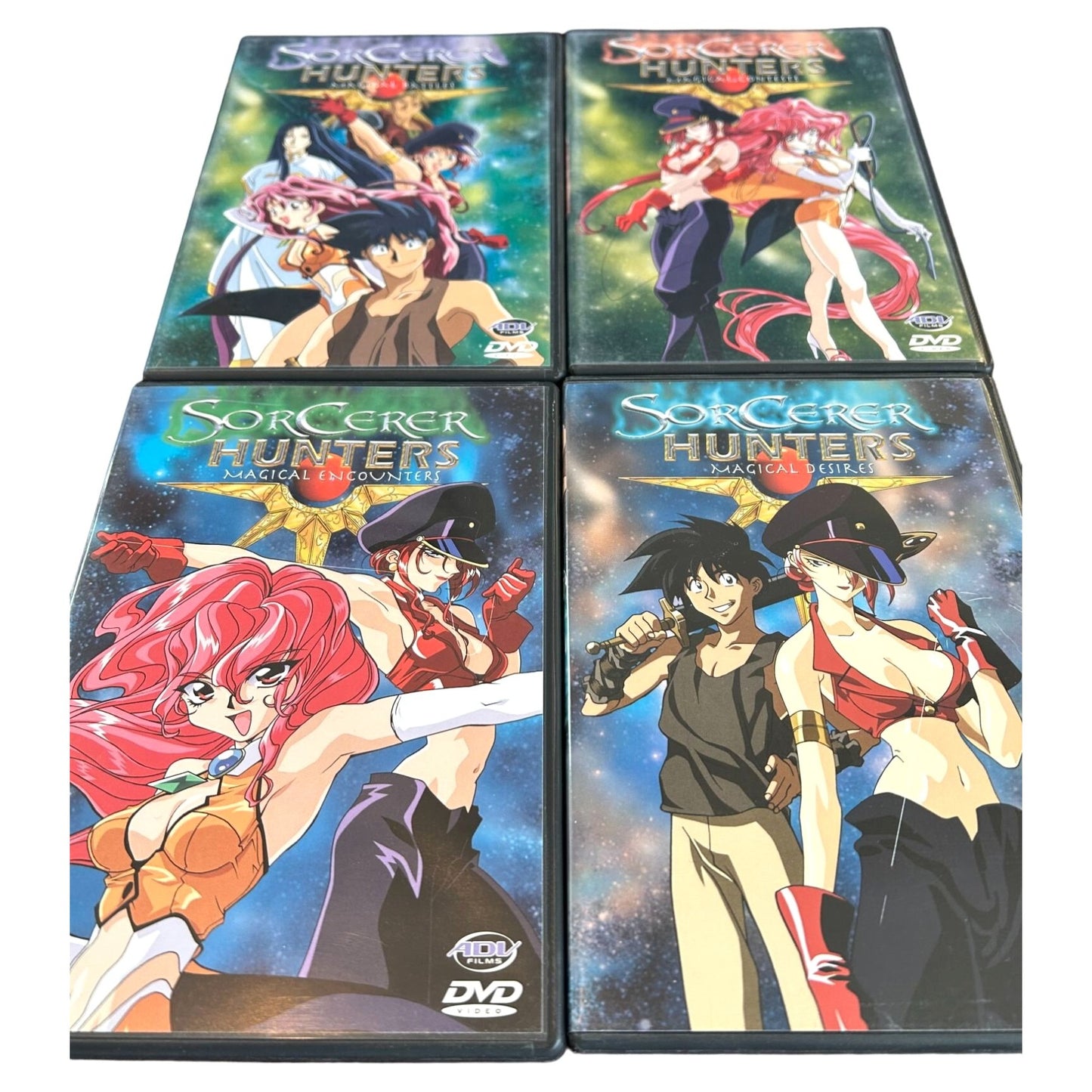 Sorcerer Hunters (aka Bakuretsu Hunters) DVDs 4 Volumes