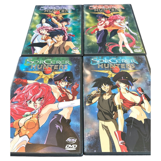 Sorcerer Hunters (aka Bakuretsu Hunters) DVDs 4 Volumes