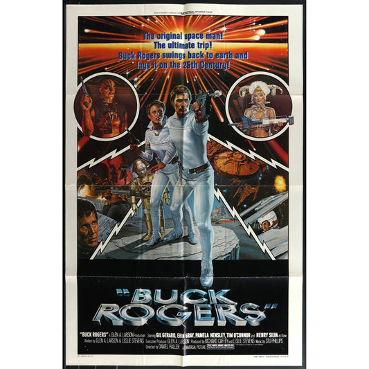 Buck Rogers in the 25th Century (1979) Orig Folded Movie Poster G Cond. EM4-64