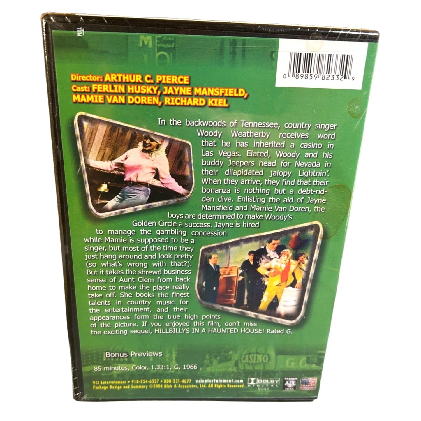 Las Vegas Hillbillys (1966) BRAND NEW SEALED DVD 85 min. Color