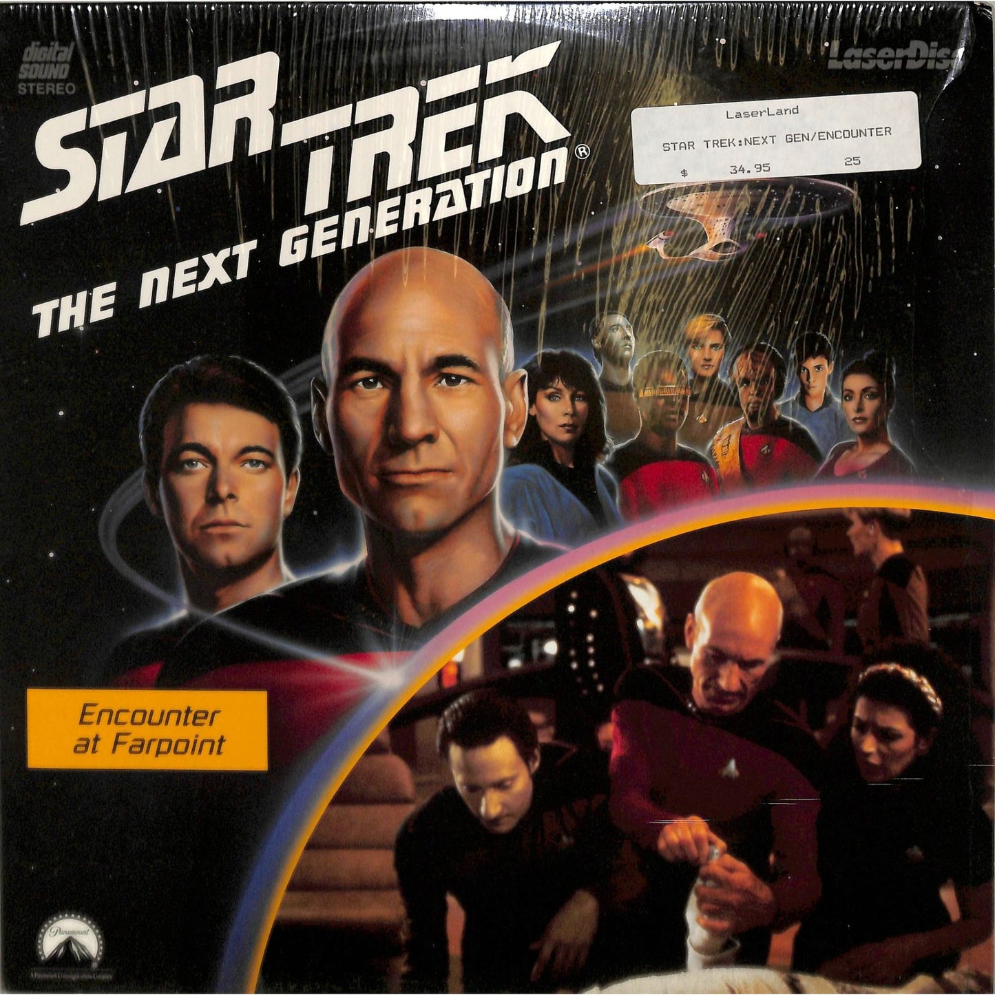 Star Trek: The Next Generation - Encounter at Farpoint (1987) Laserdisc