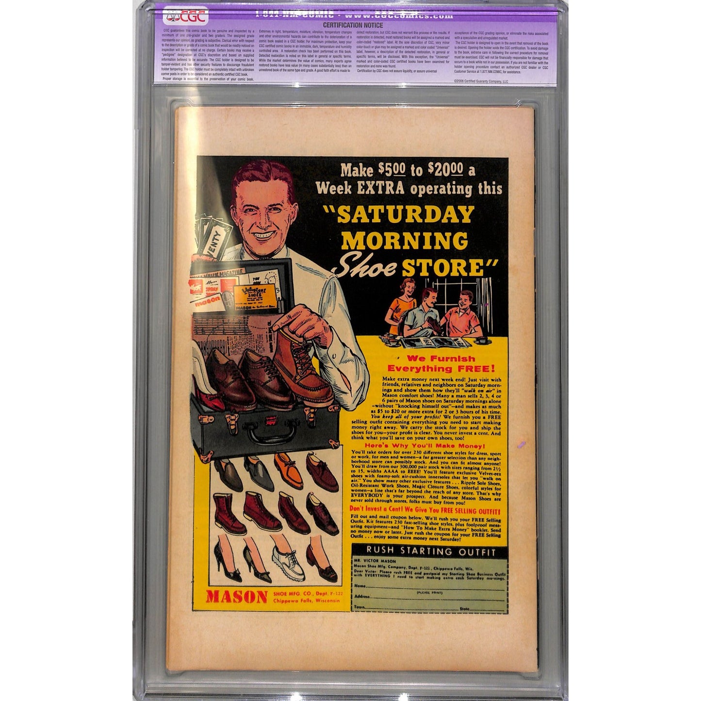 Avengers #4 (1964) CGC 8.5 Restored Grade Slight