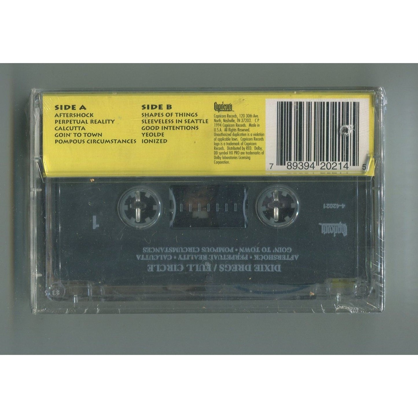 Dixie Dregs Full Circle Cassette Tape NEW SEALED UNUSED