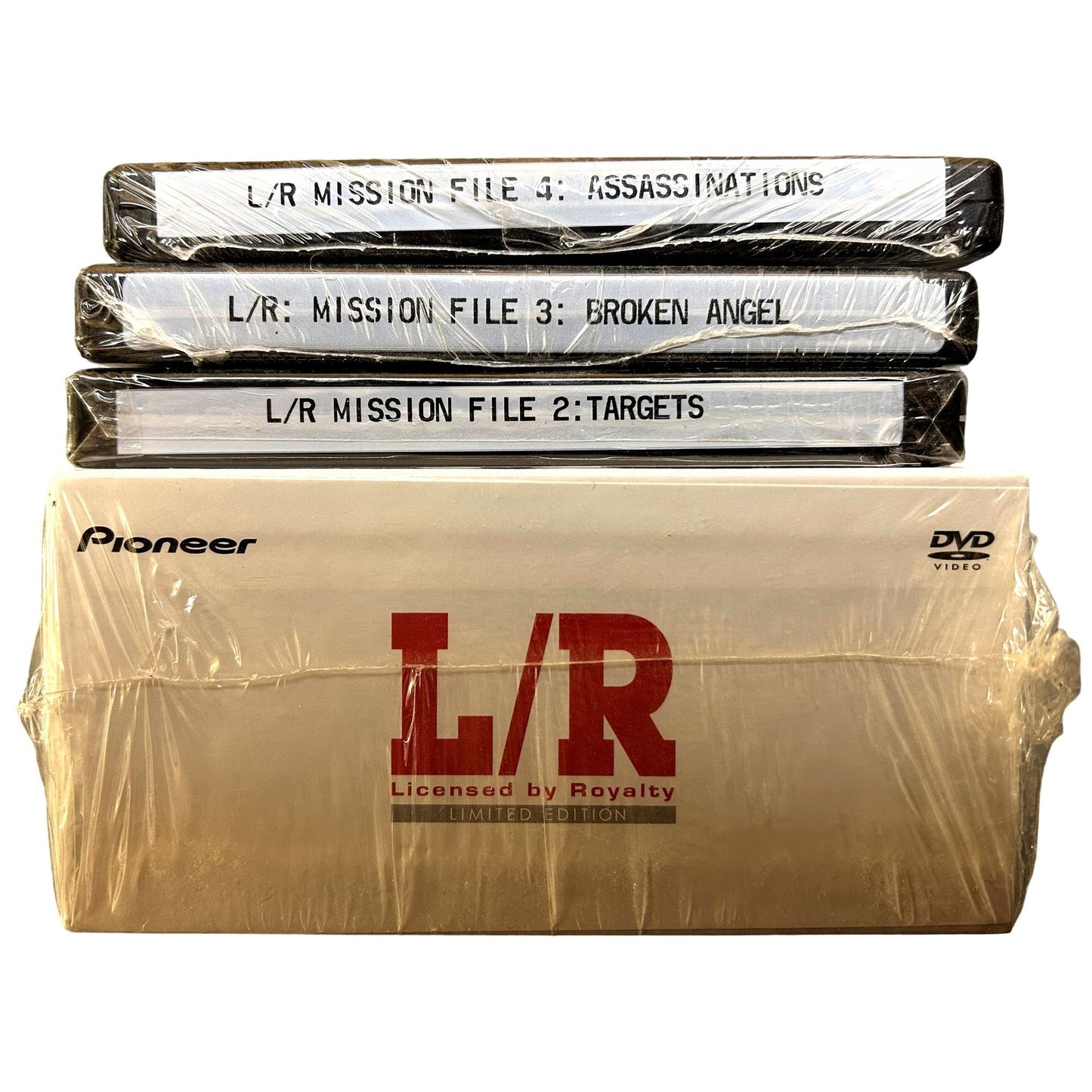 L/R: Licensed by Royalty (2003) Complete DVD Set Volume 1-4 w/ Starter Box NEW