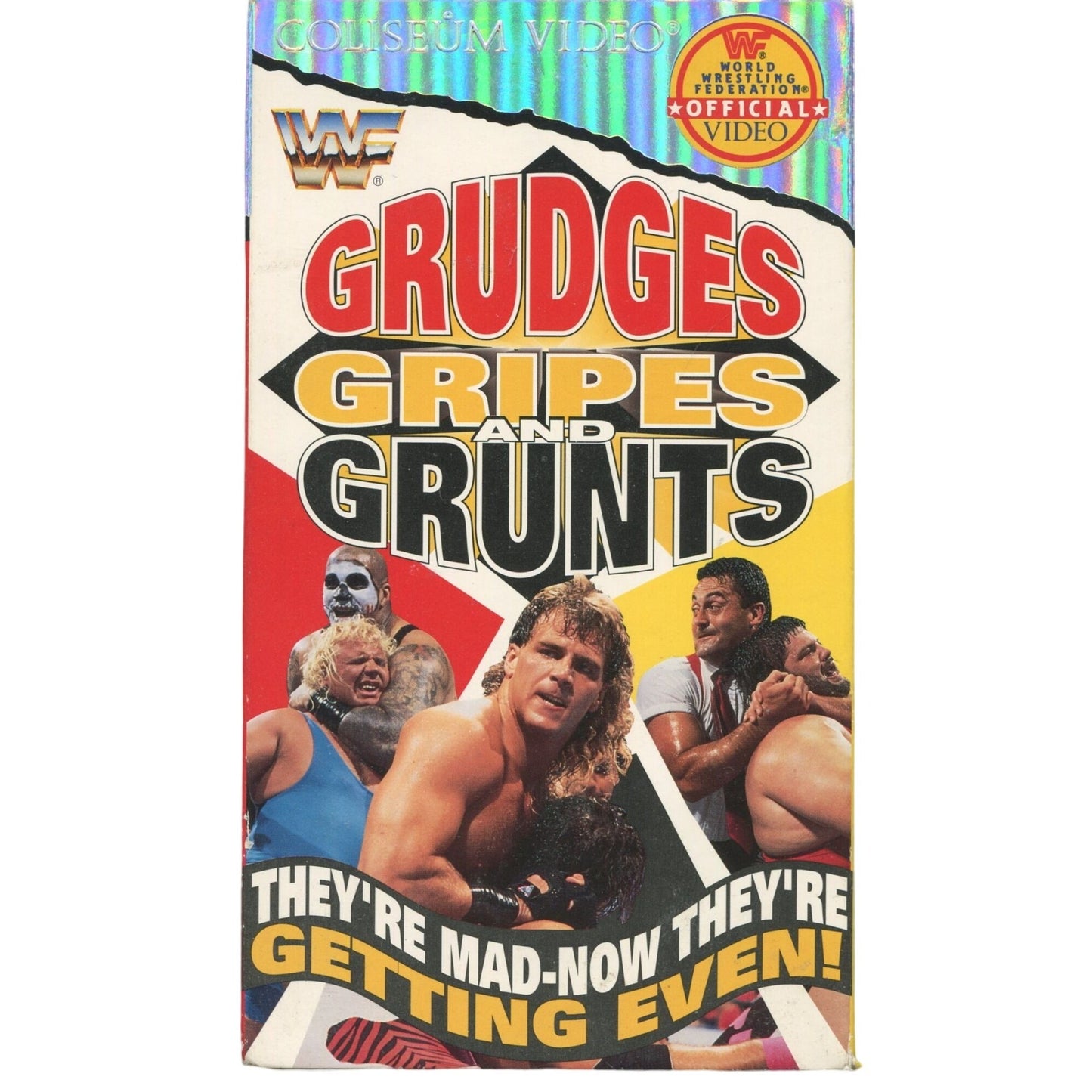 WWF: Grudges, Gripes and Grunts (1993) Wrestling VHS Tape