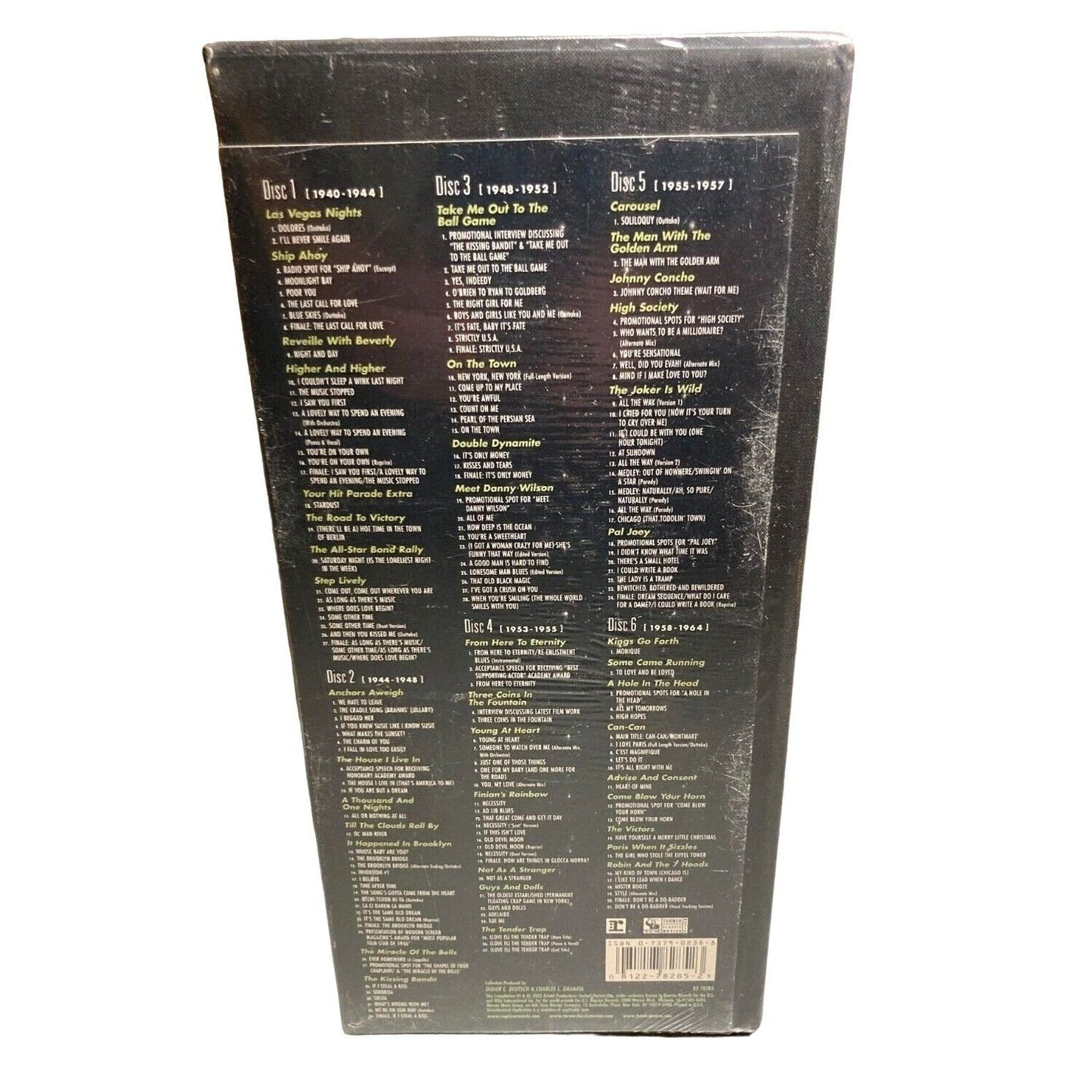 Sinatra in Hollywood 1940-1964 6-CD BOX SET RARE Out of Print OOP BRAND NEW