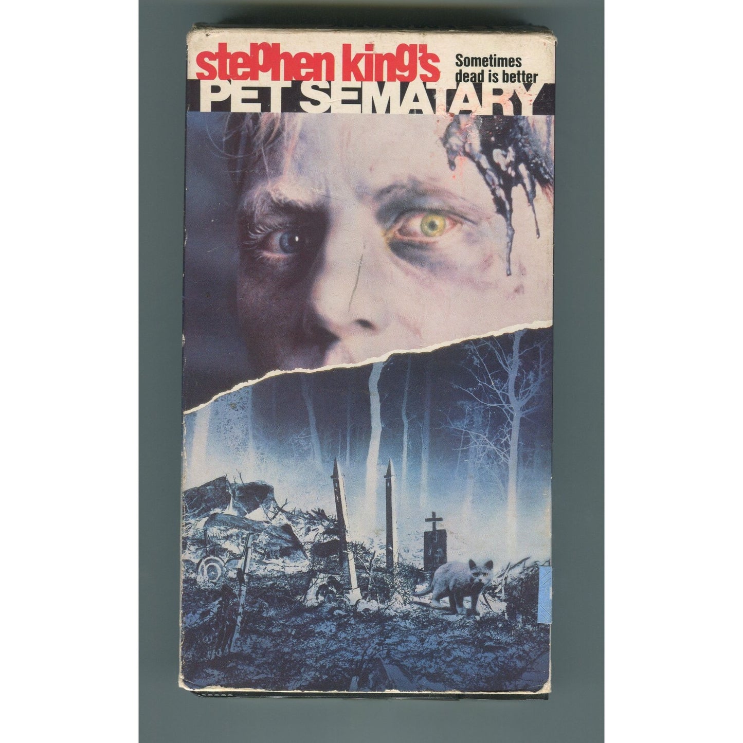 Stephen King's Pet Sematary 1989 VHS Tape