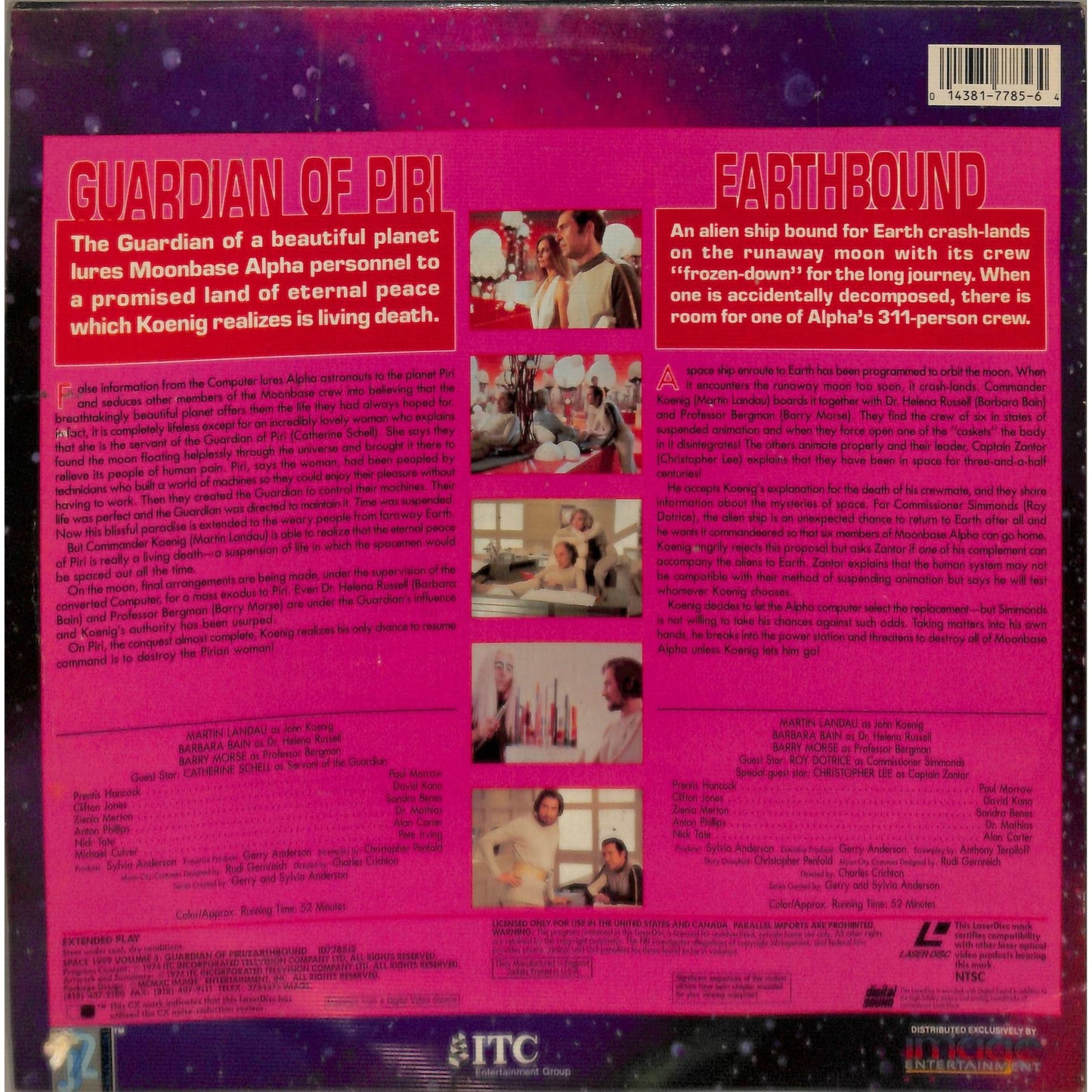 Space: 1999 Volume 5 (1976) Laserdisc Video