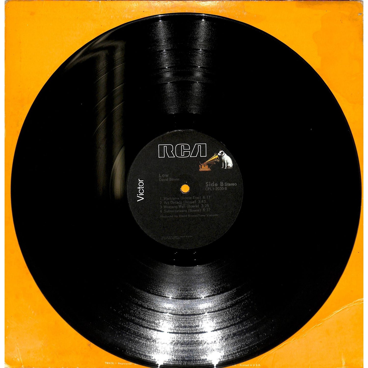 David Bowie - Low Vinyl Record CPL1-2030