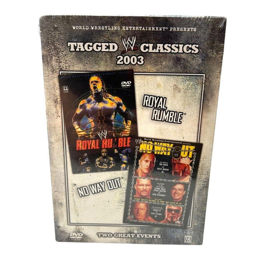 WWE: Tagged Classics 2003 - Royal Rumble/No Way Out (DVD, 2008) Rock/Hogan