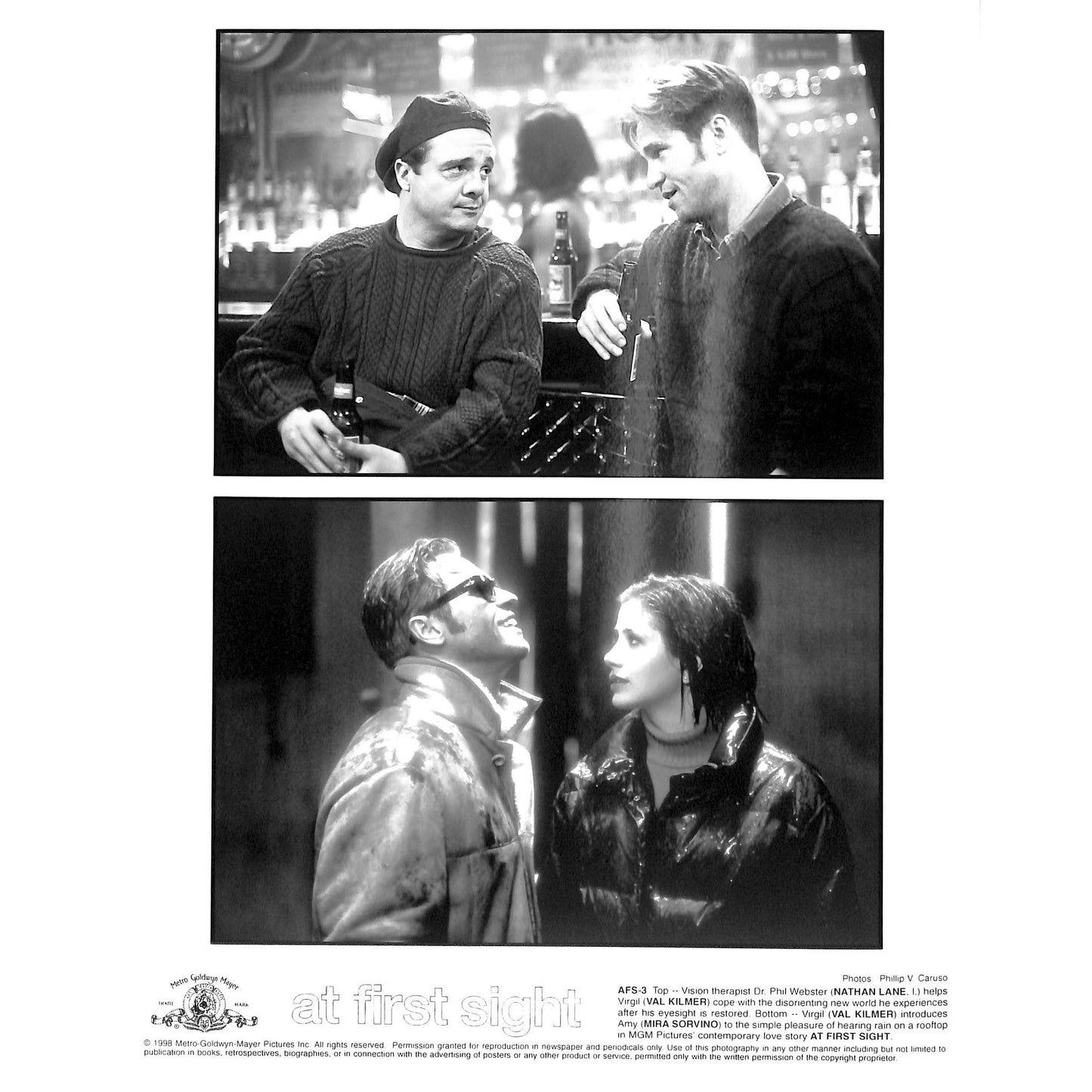 At First Sight (1999) Movie Still Full Set 8x10
