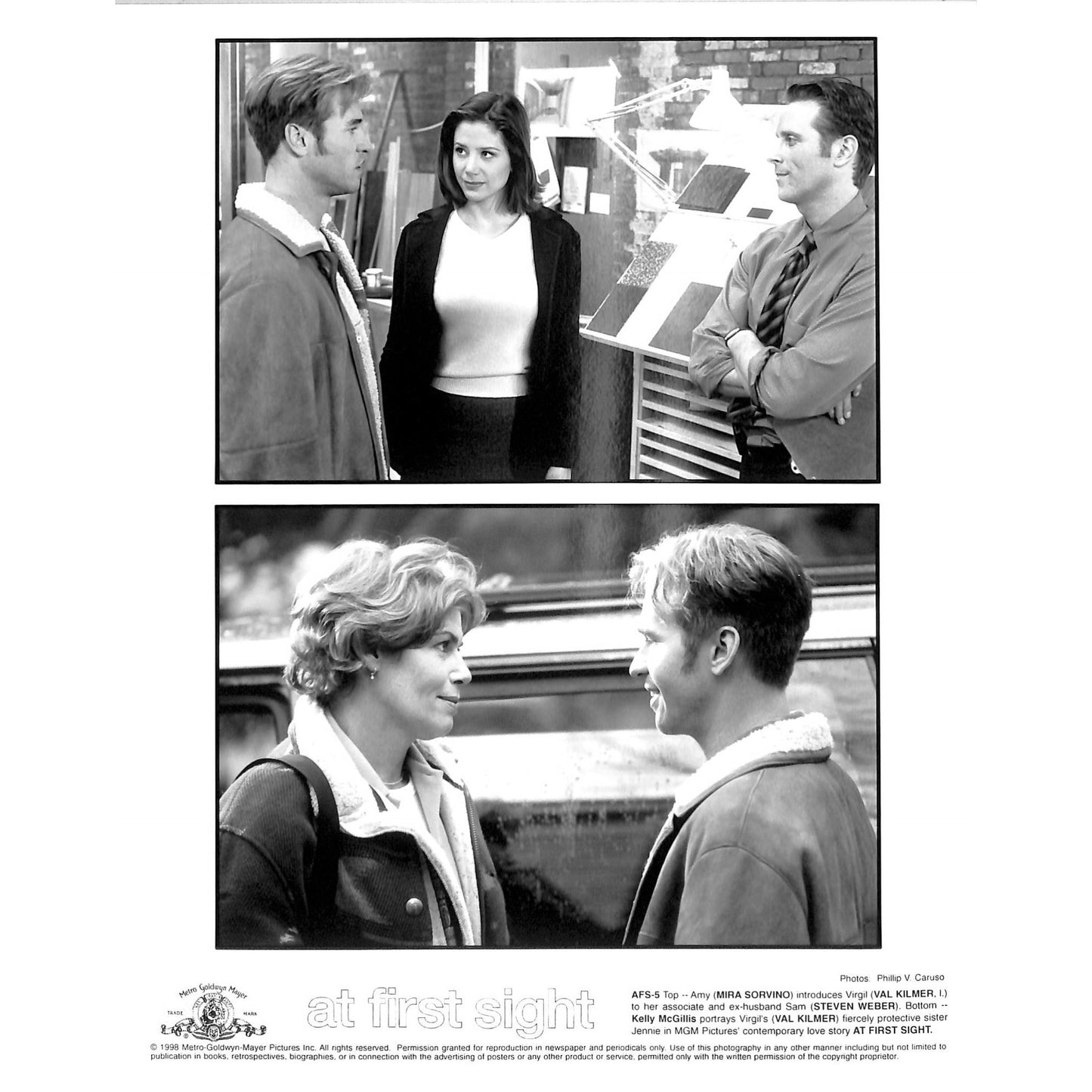 At First Sight (1999) Movie Still Full Set 8x10