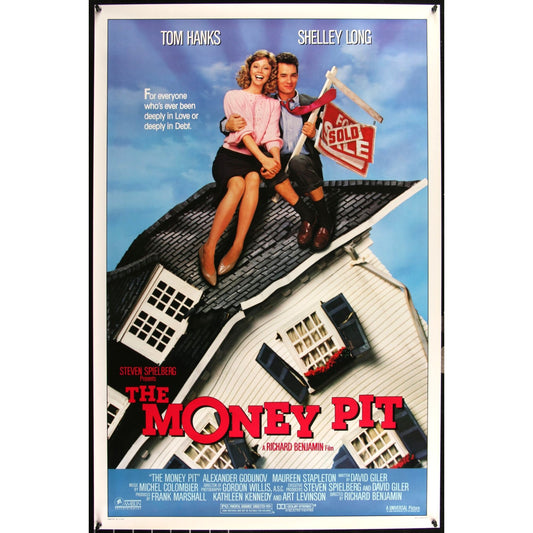 The Money Pit (1986) Original Rolled Movie Poster 27x41 Tom Hanks EM4-47