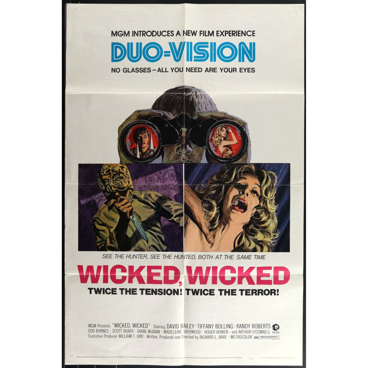 Wicked, Wicked (1973) Original Movie Poster Folded 27x41 EM4-135
